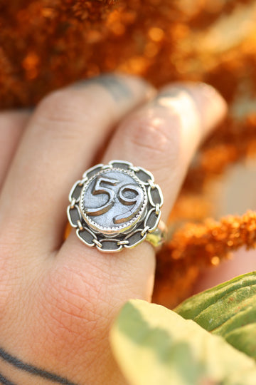 1959 Date Nail Ring (size 10)