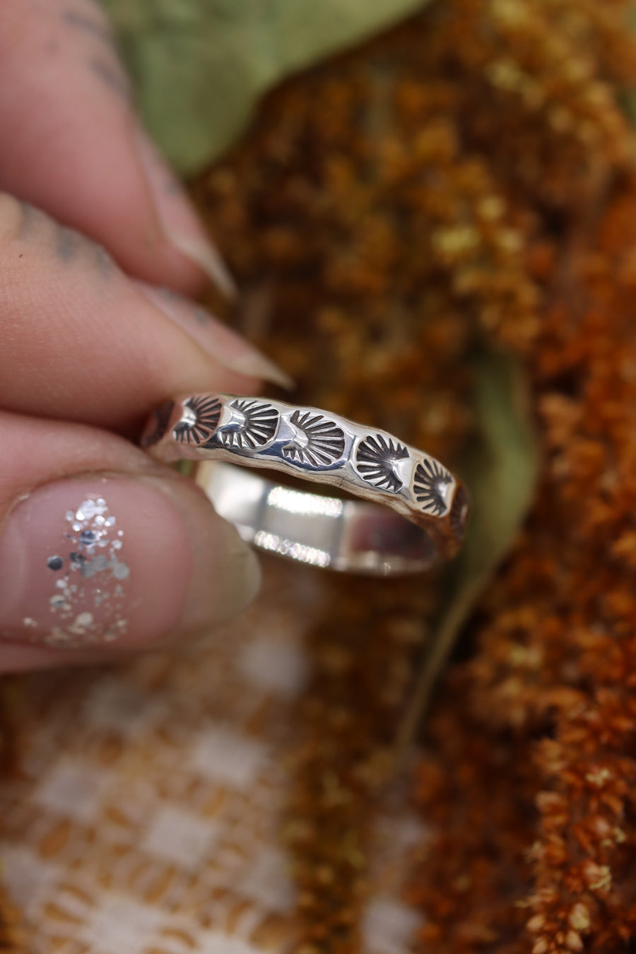 Stamped Stacker Ring