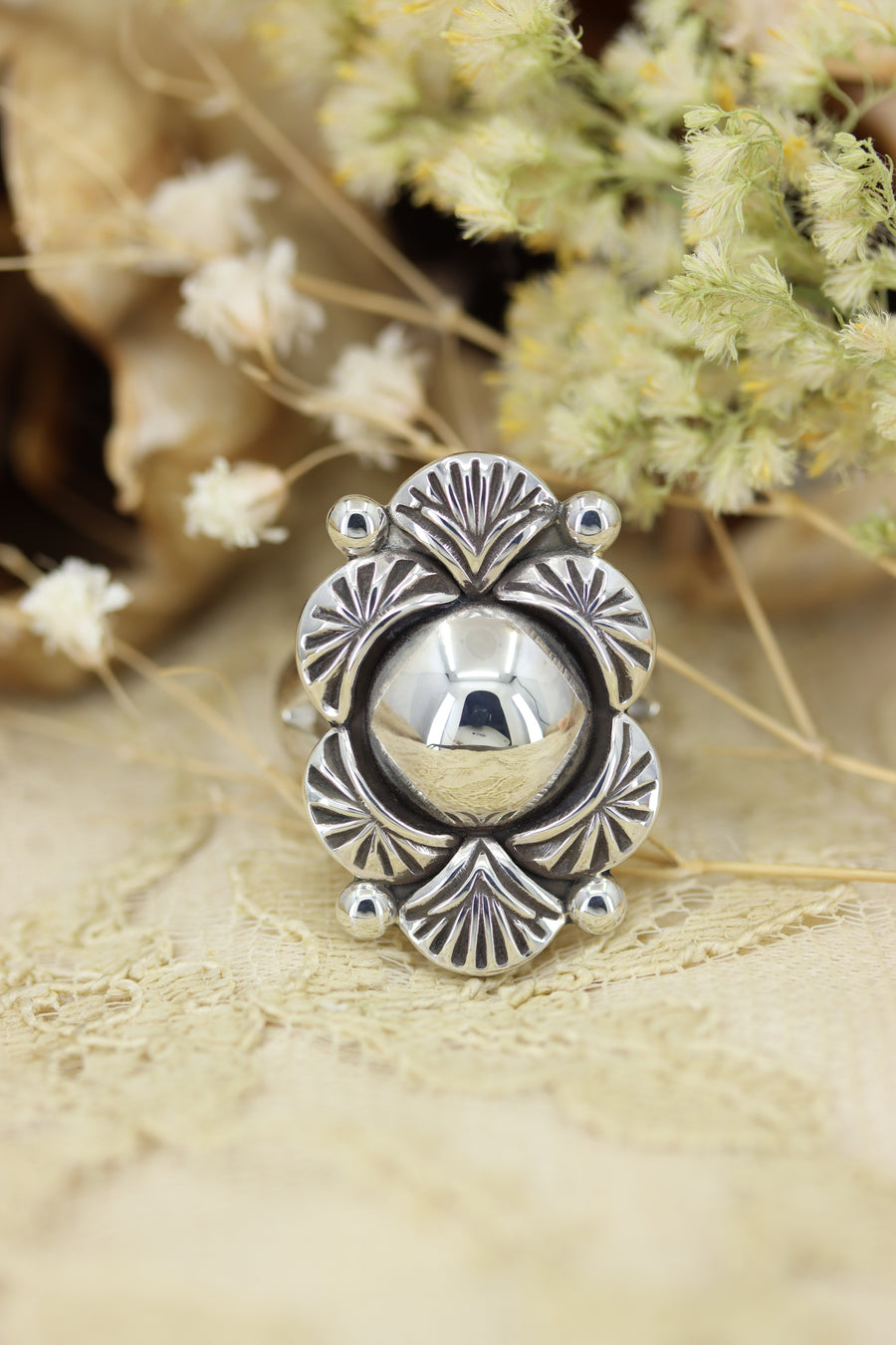The Silver Skies Ring (size 5.5)