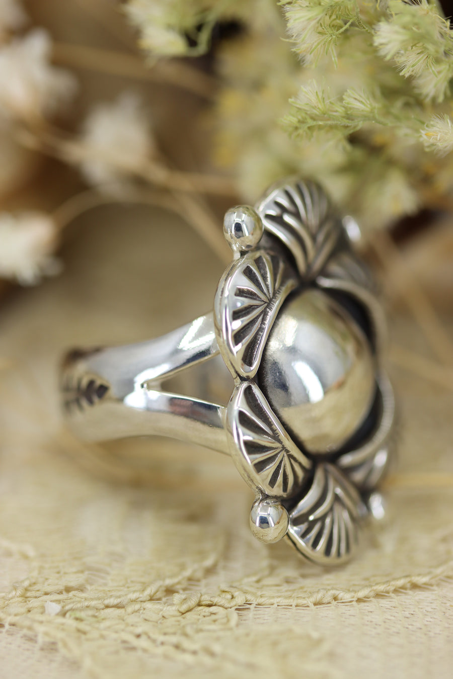The Silver Skies Ring (size 5.5)