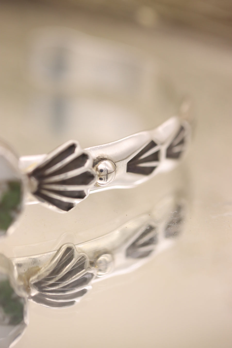 Orange Blossom Bracelet Cuff (5 5/8