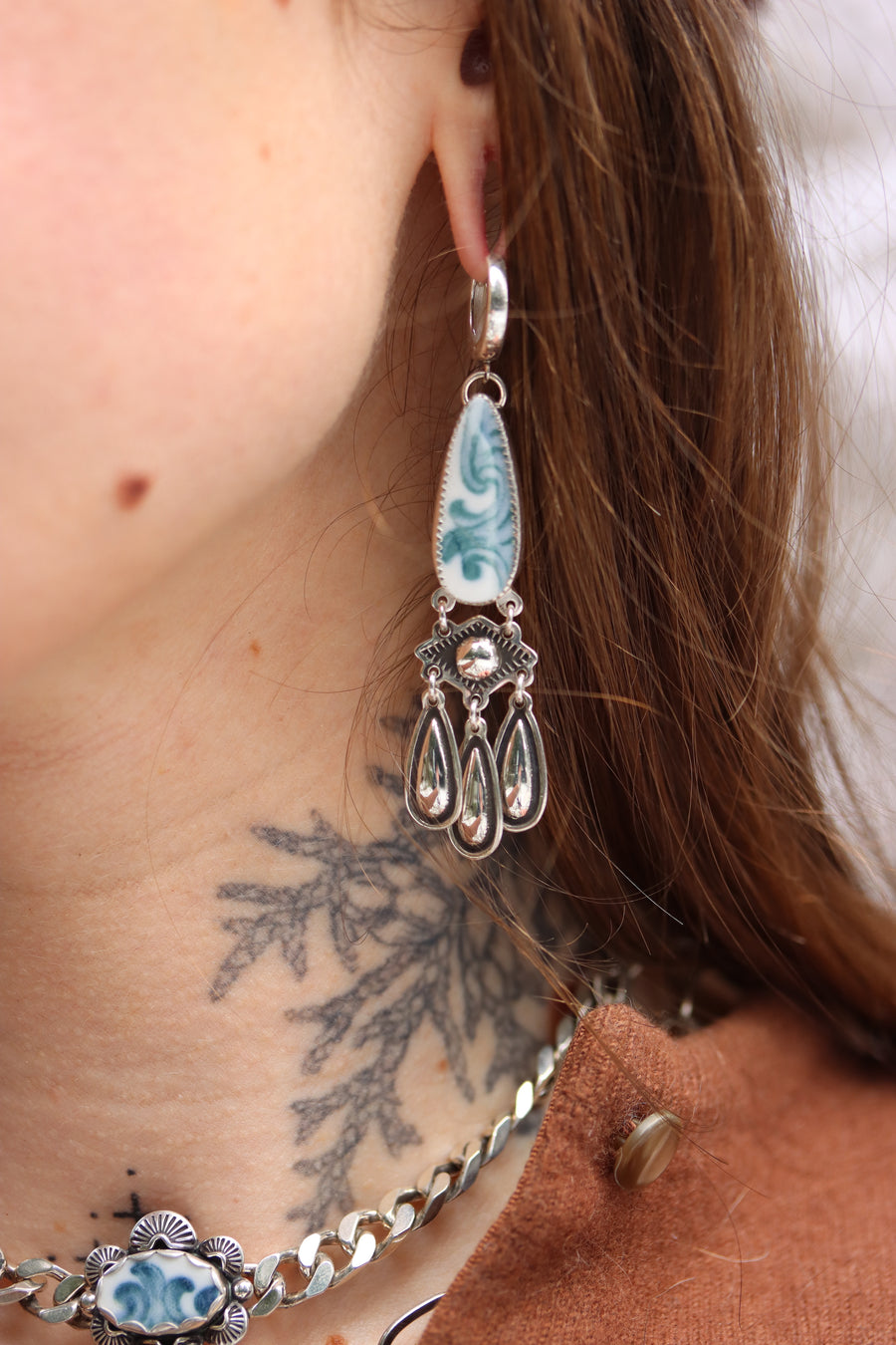 Sea of Love Chandelier Earrings