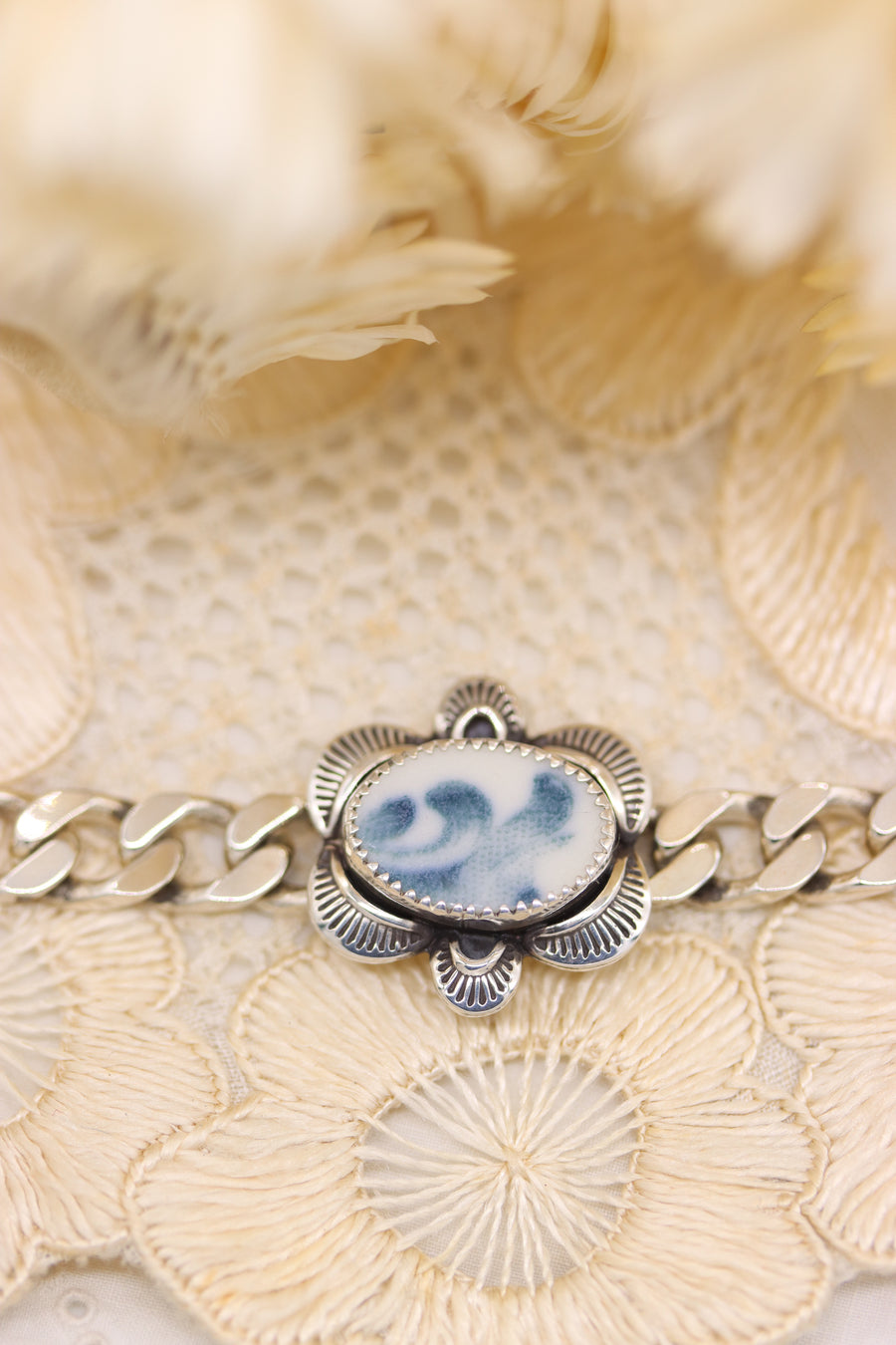 Curb Link Choker Necklace