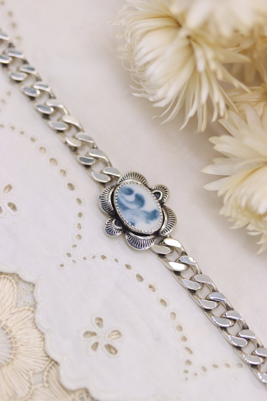 Curb Link Choker Necklace