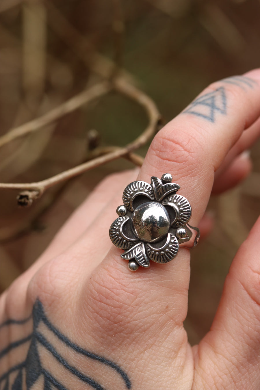 Silver Skies Ring (size 9.5)