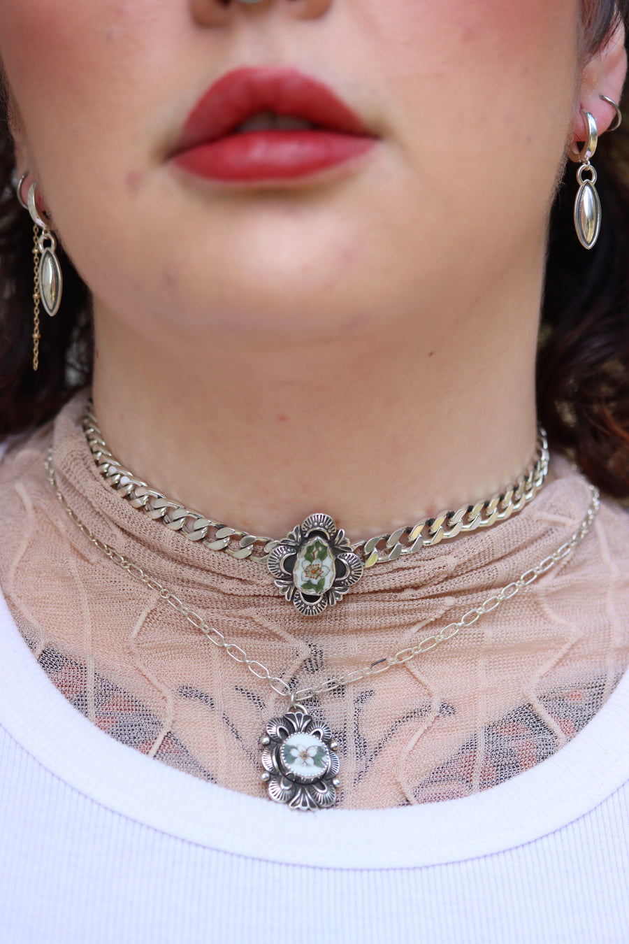 Orange Blossom Necklace