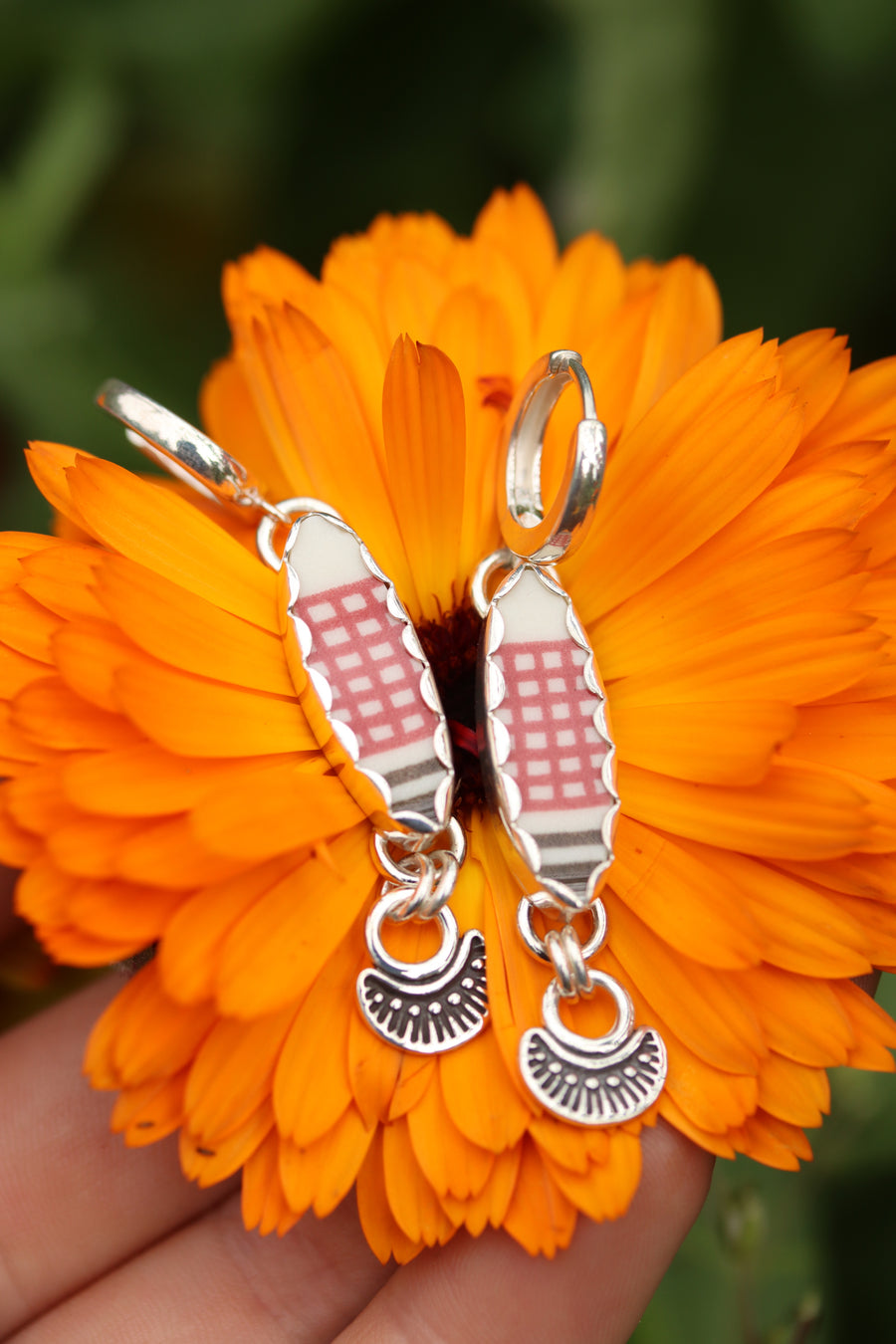 Santa Fe Huggie Hoops
