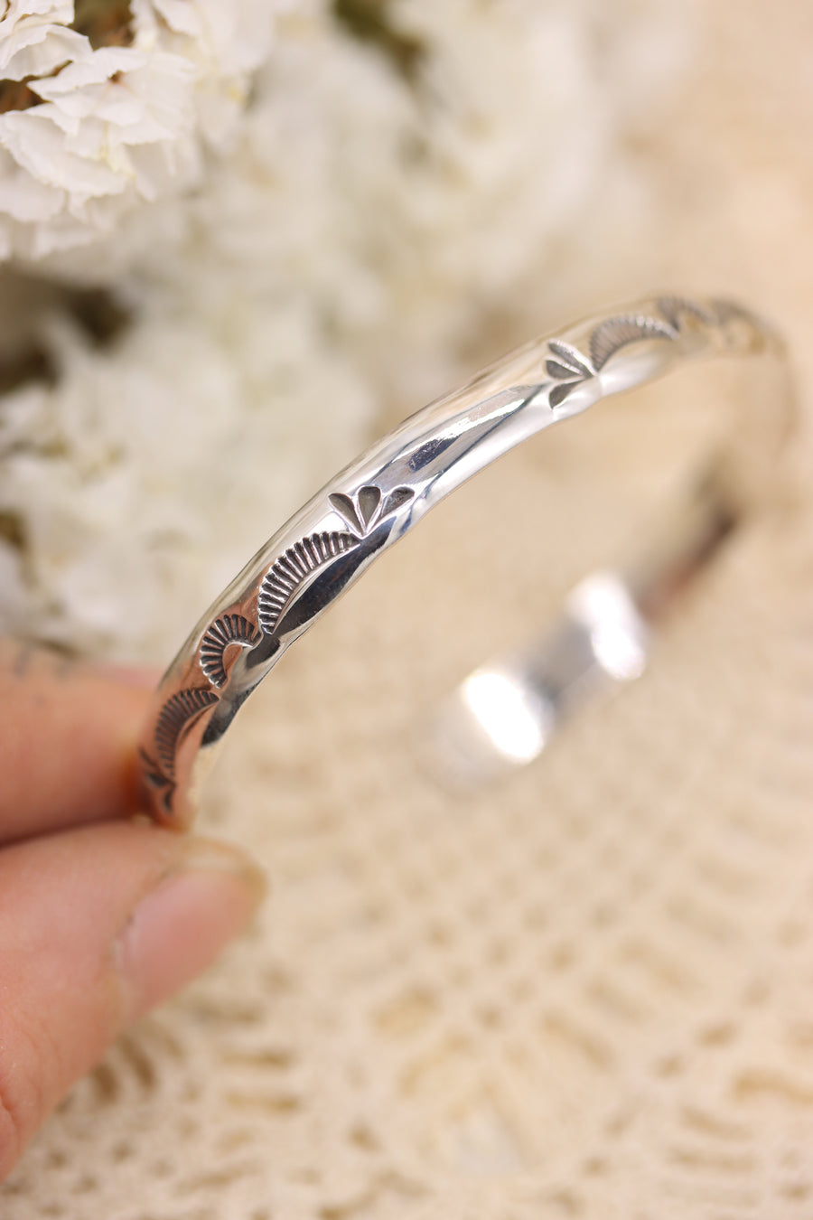 Stamped Stacker Cuff (5 3/4