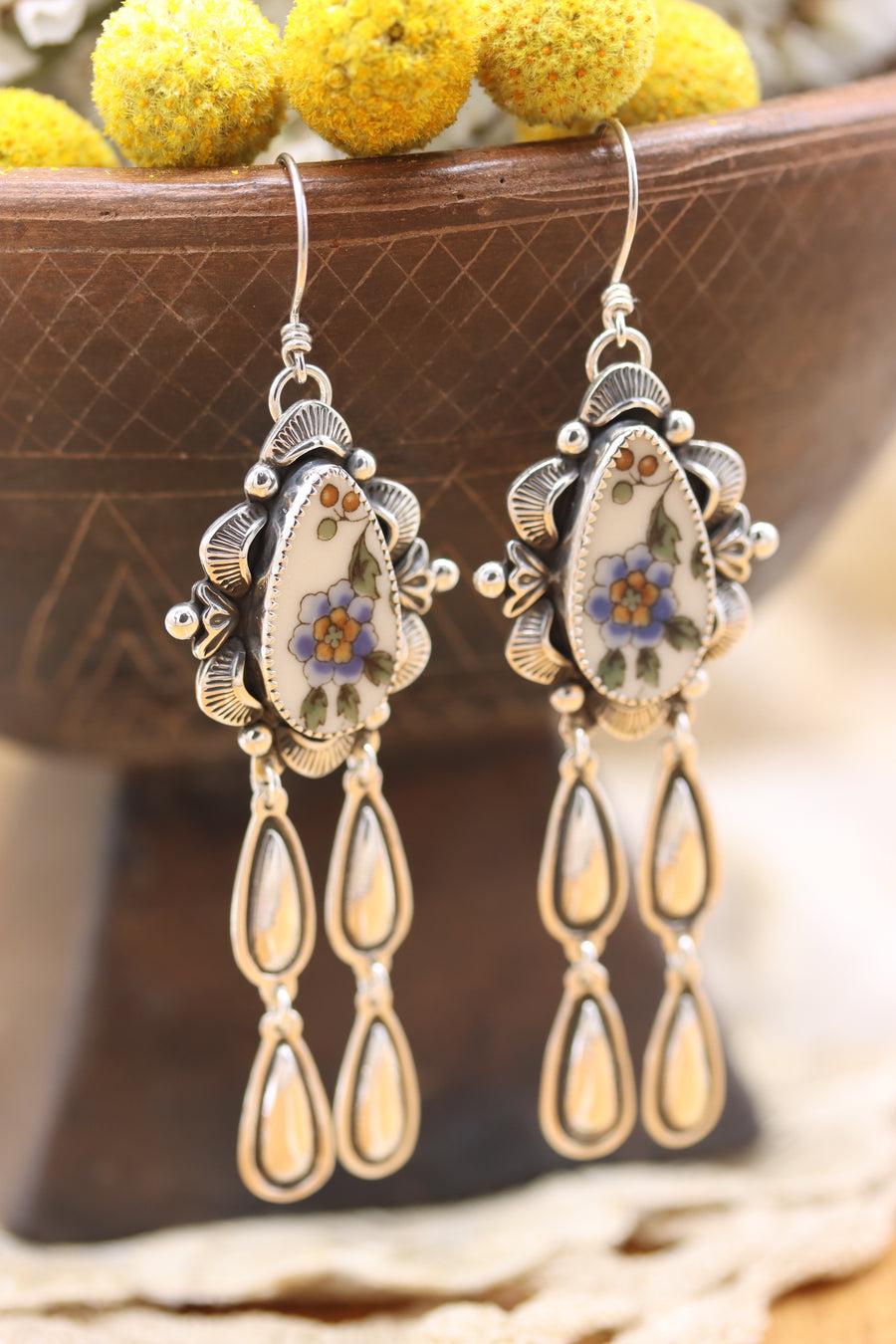 The Flora Chandelier Earrings