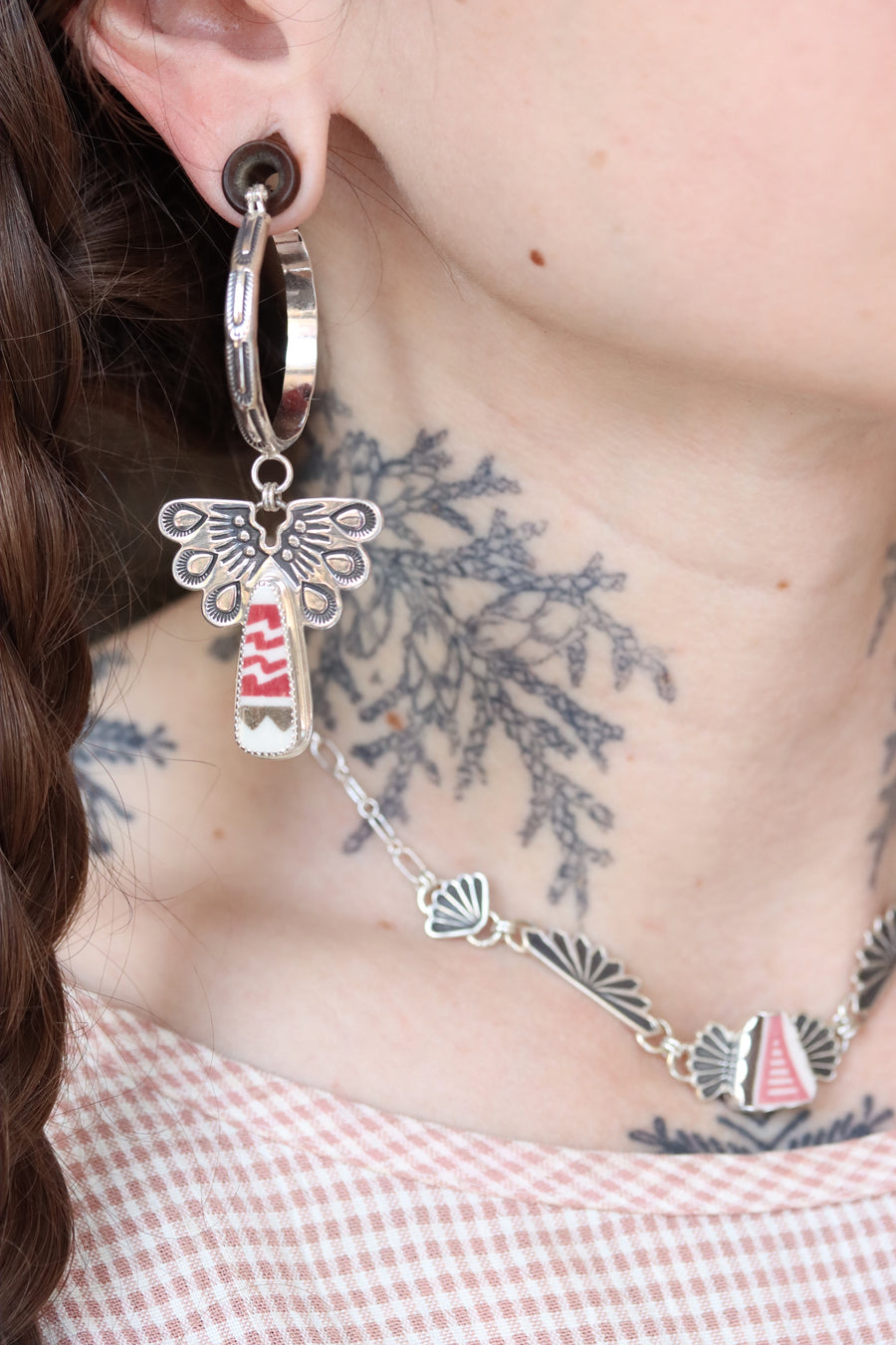 Santa Fe Hoop Earrings