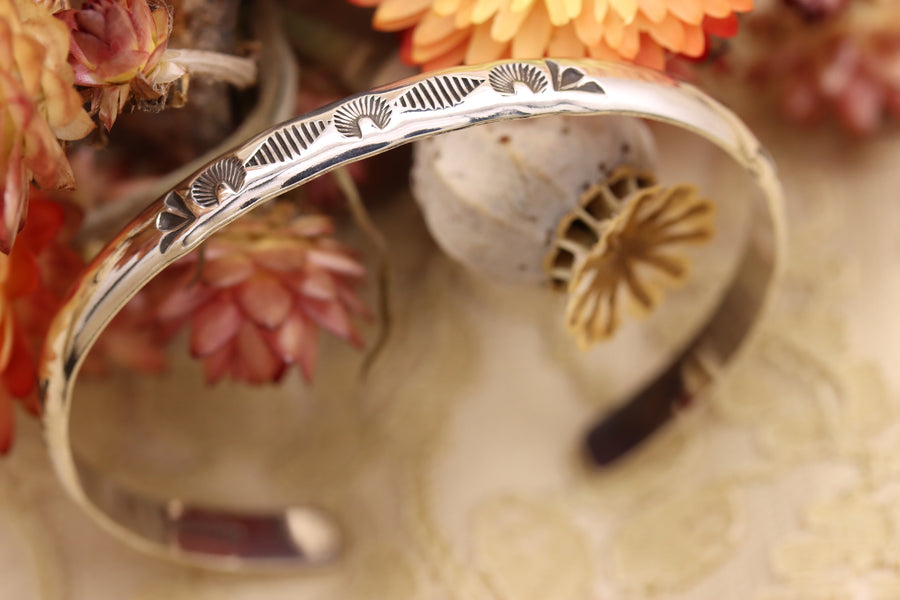 Stamped Stacker Cuff (5 7/8