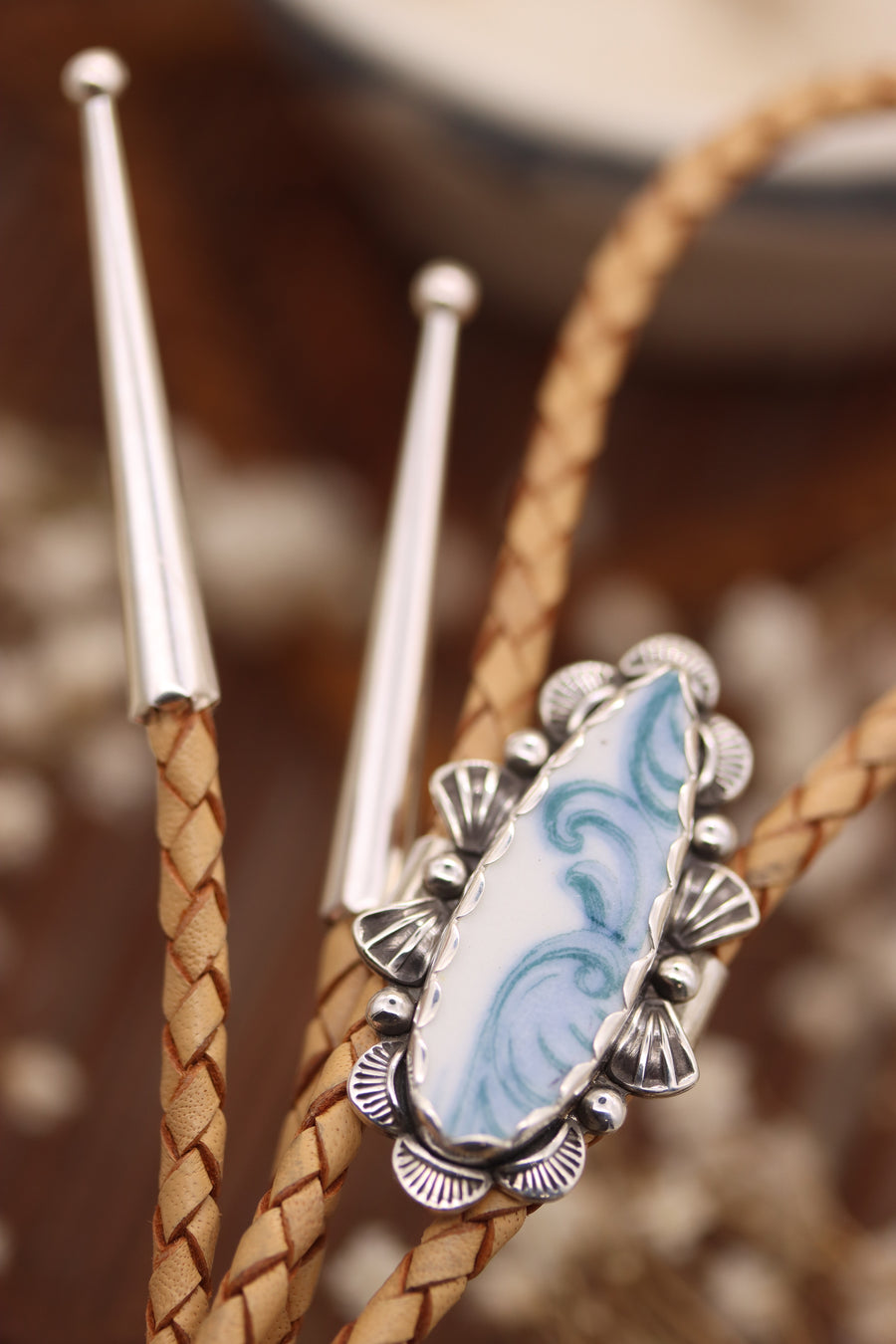 Tidal Wave Bolo Tie